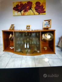 mobile per sala materasso singolo più specchio per