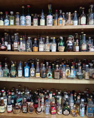 Bottigliette liquori mignon - 70s, 80s, 90s