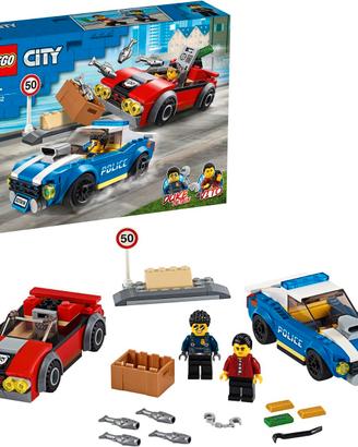LEGO 60242 City Police Arresto strada polizia
