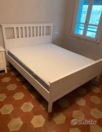 Letto matrimoniale ikea con materasso