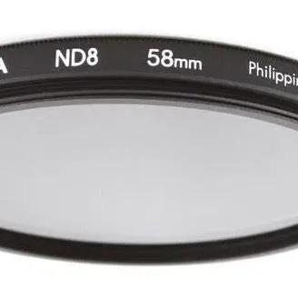 FILTRO FOTOCAMERA HOYA ND8 58 MM  PHILIPPINES 