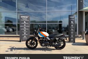 TRIUMPH Speed Twin 900 Pure White/Blue/Orange Abs