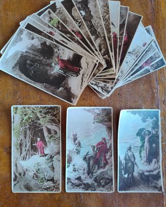 45 Cartoline Divina Commedia 1923 Mastroianni