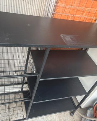 Carrello con portafrutta