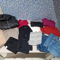 Lotto 14 capi donna Xs/S