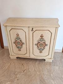 Set credenzina e tavolino stile veneziano 