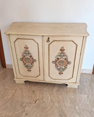 Set credenzina e tavolino stile veneziano 