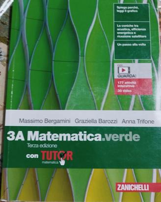 Libro matematica verde 3A