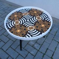 TAVOLINO TONDO SALOTTO SHABBY DE LUXE