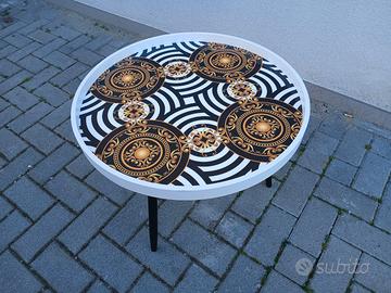 TAVOLINO TONDO SALOTTO SHABBY DE LUXE