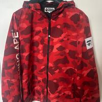 Giacca rossa BAPE taglia S