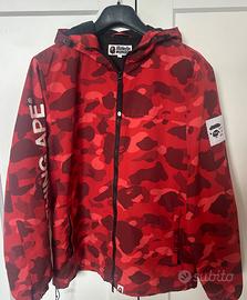 Giacca rossa BAPE taglia S
