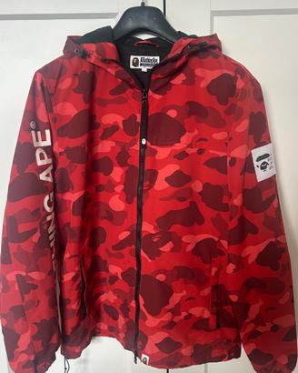 Giacca rossa BAPE taglia S