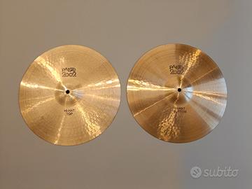 Piatto Paiste 2002 Hi-hat 14" Black Label (1978)