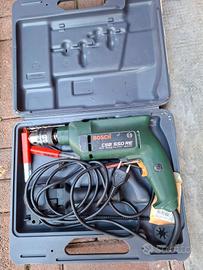 Trapano Bosch e scatola punte