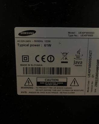 TV Samsung 40”