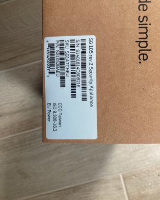 Firewall Sophos SG105 rev 2