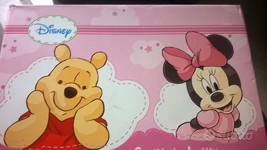 Completo trapuntato disney lettino bimba+paracolpi
