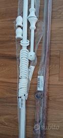 Bastoni tende a strappo in legno 240 cm.