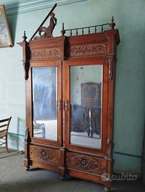 Armadio legno massello - Antico