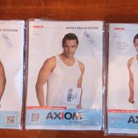 MAGLIETTA INTIMA UOMO BIANCO FILO DI SCOZIA