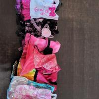 set vestiti e scarpe barbie 