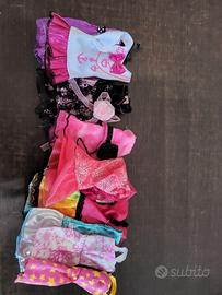 set vestiti e scarpe barbie 