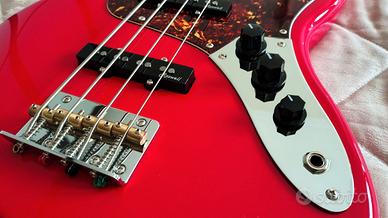 Harley Benton Jazz Bass JB-62CC - col. Dakota Red