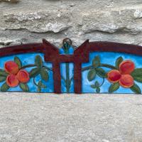 Pannello decorativo dipinto a  mano