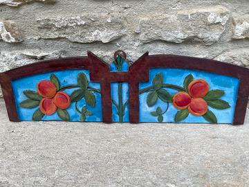 Pannello decorativo dipinto a  mano