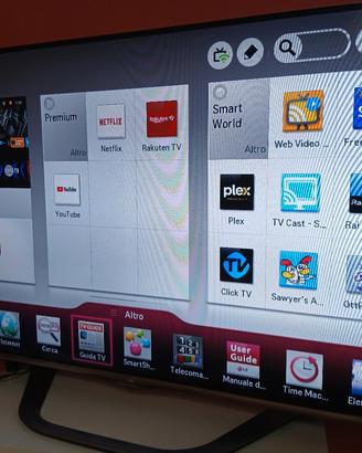 Tv LG 55 pollici smart full HD usato come nuovo