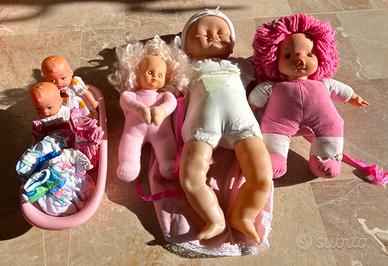 Bambole varie Vintage fine anni 90.