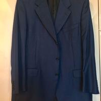 Giacca Canali uomo tre bottoni col. blu Tg.56