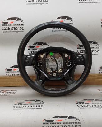 Volante multifunzione in pelle nera 4 razze volvo