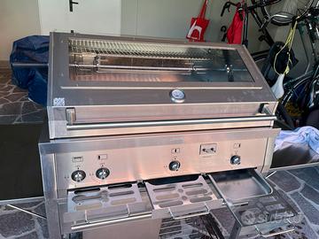Barbecue smeg modello BQ91T-1  in acciaio inox