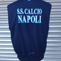 Giubotto smanicato sscn napoli calcio pasta russo