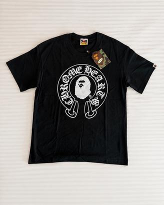 T-shirt Bape x Chrome Hearts