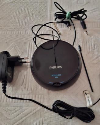 Base Trasmettitore Wireless FM Philips 