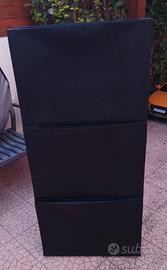 Scarpiera nera ikea