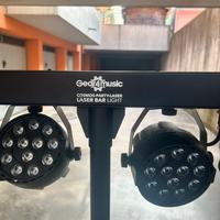 Impianto luci per piccoli eventi/dj/karaoke