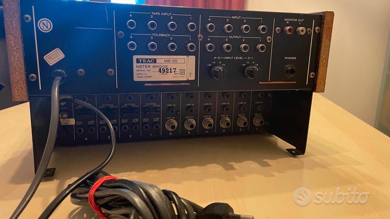 TEAC - 2A e MB-20 Mixer analogico - Audio/Video In vendita a Venezia