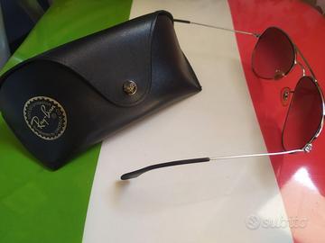 Occhiale da sole rayban uomo originale