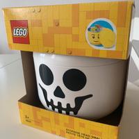 LEGO Minifigure Head Storage Small Skeleton Skull