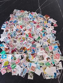 lotto 1200 francobolli 