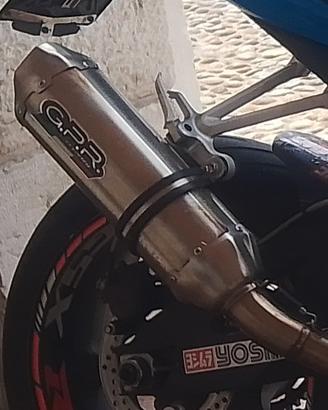 terminale espansione per Suzuki GSX r 1000 K7/k8