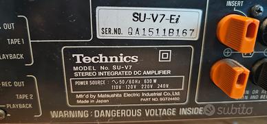 Amplificatore Technics  anni 80. 