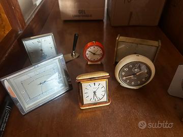 Lotto n6 sveglie meccaniche