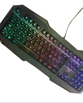 Trust GXT 830-RW Tastiera Gaming RGB