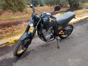 Honda Transalp epoca scrambler
