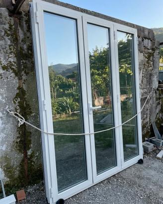 Portafinestra a 3 battenti